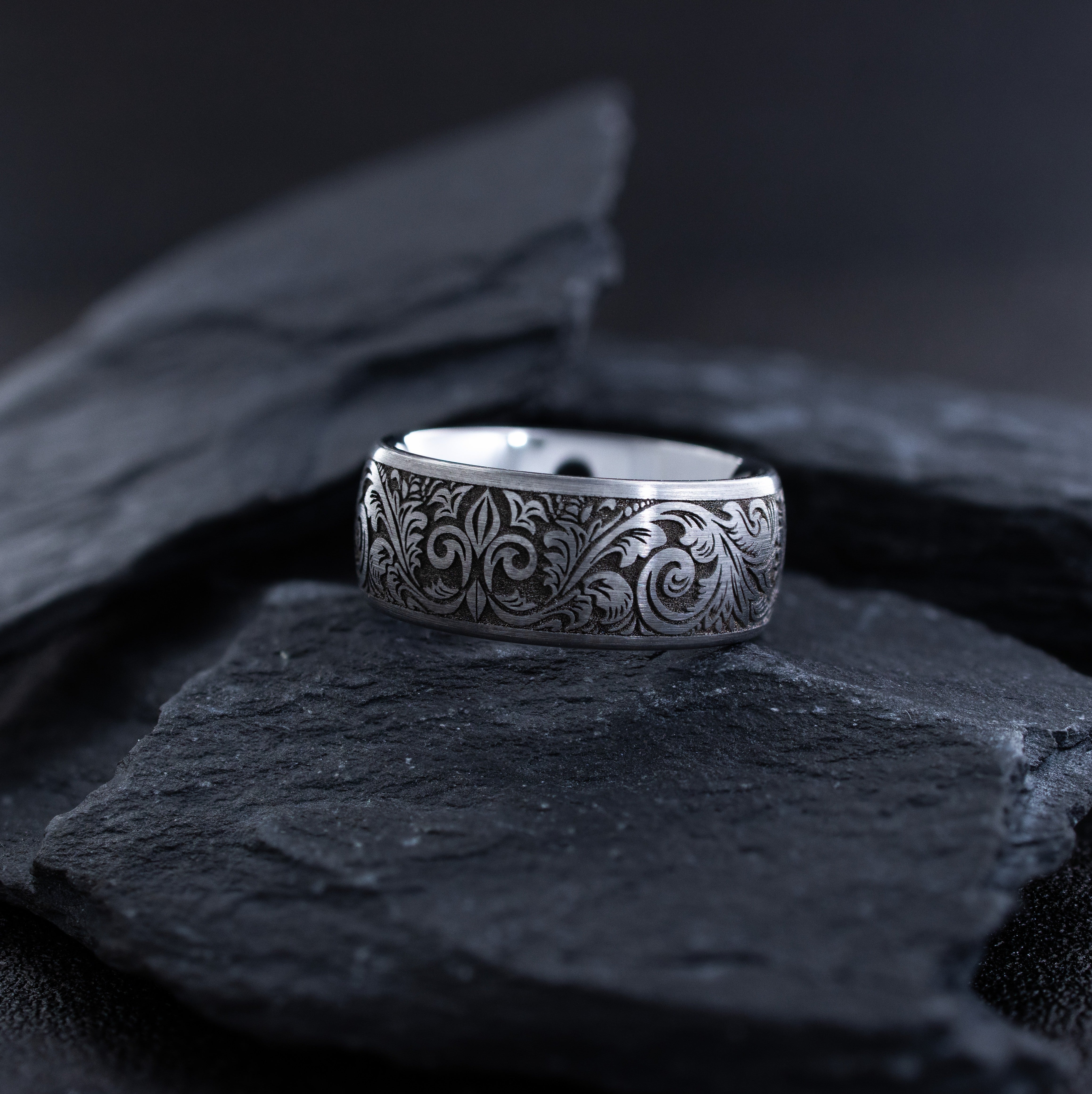 Engraved Tungsten