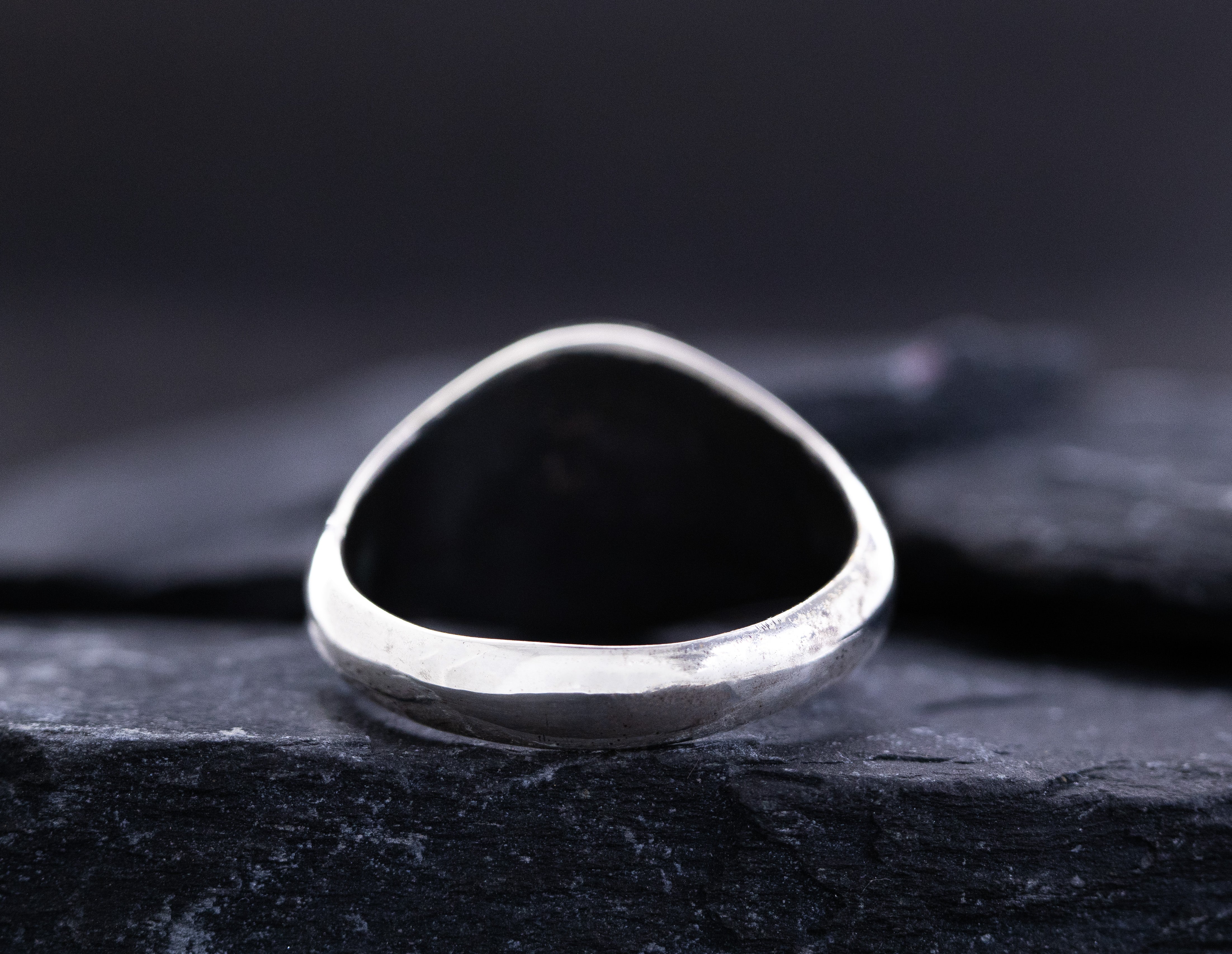 Renaissance Signet Ring, Sterling Silver Ring with Depiction of Roman Deities