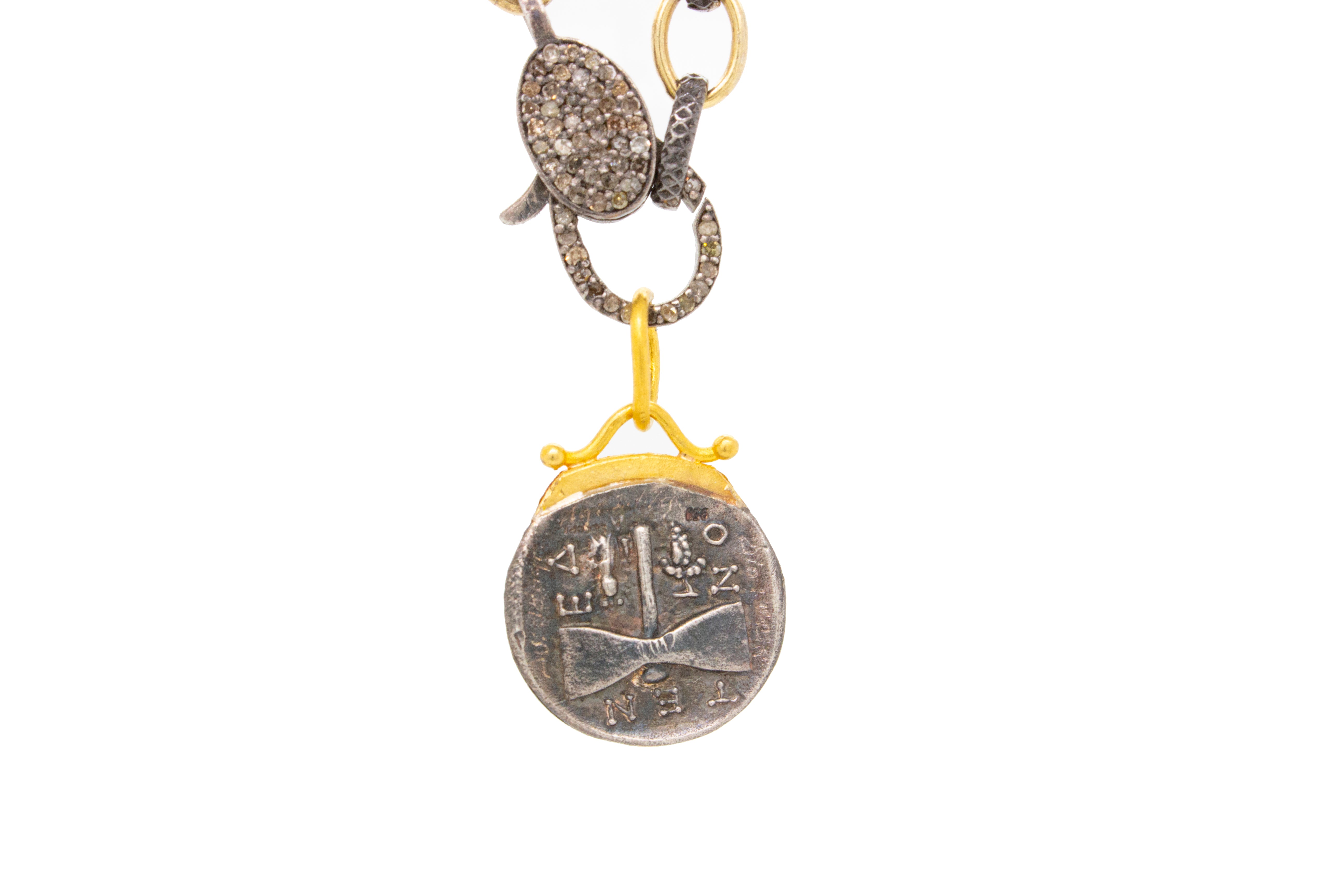 Roman God Janus with Diamonds