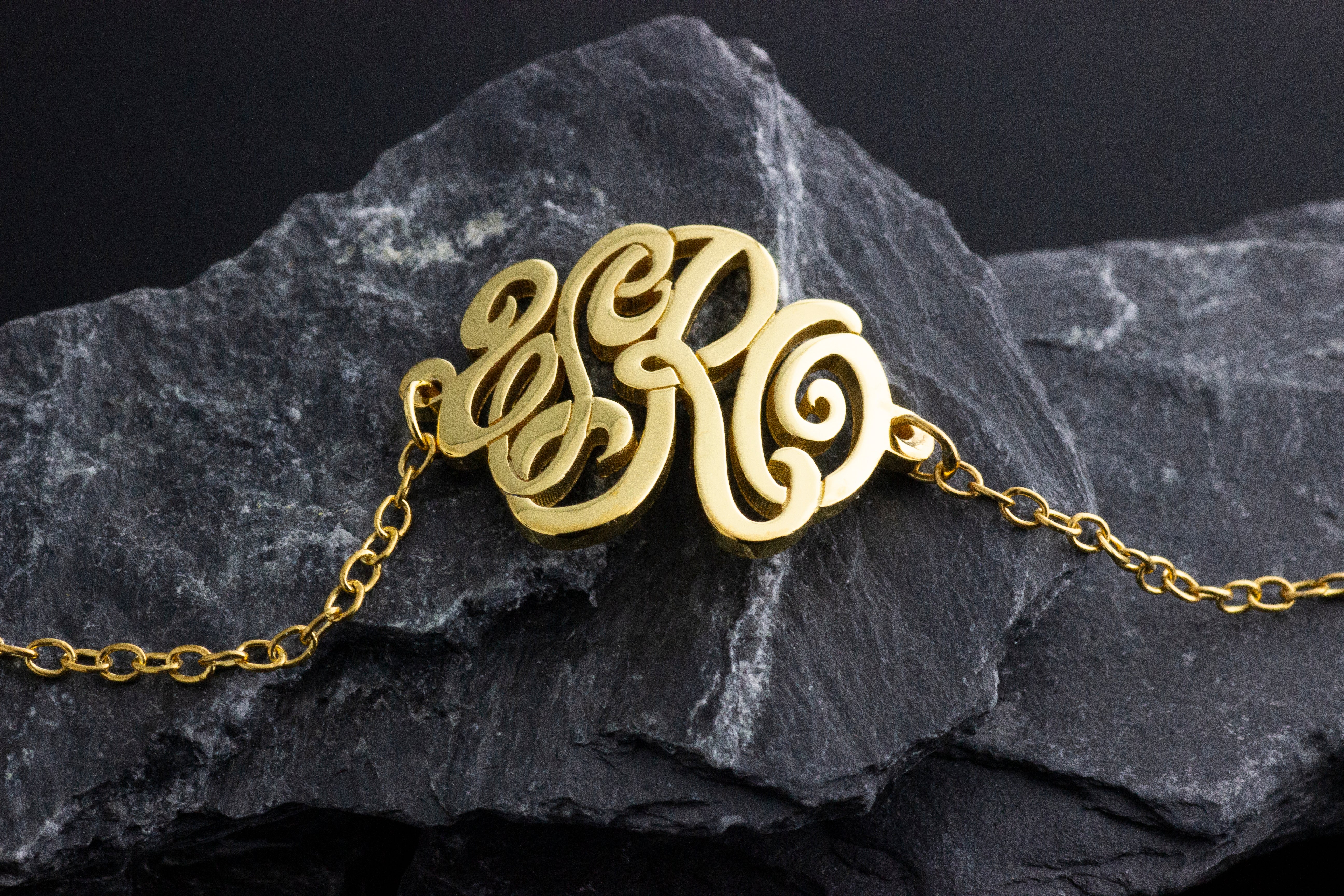 CUSTOM MONOGRAM BRACELET