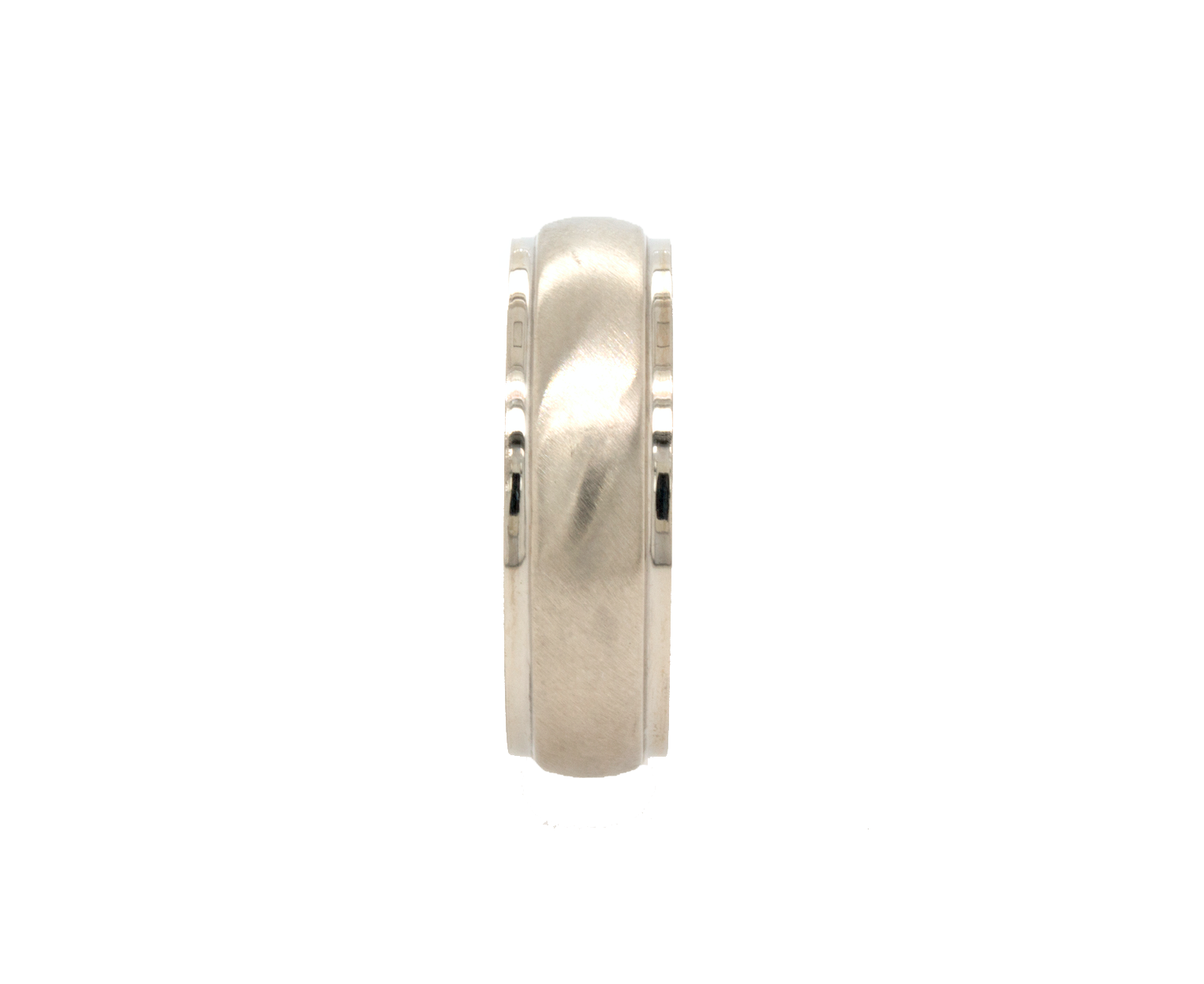 ring, ring on white background, solid gold ring, gold ring, wedding band, mens wedding band, women's wedding band, unisex wedding band, solid gold wedding band, white gold wedding band, dome shaped ring, 8mm gold ring, brushed ring, plain ring, plain wedding band, personalized ring, custom ring