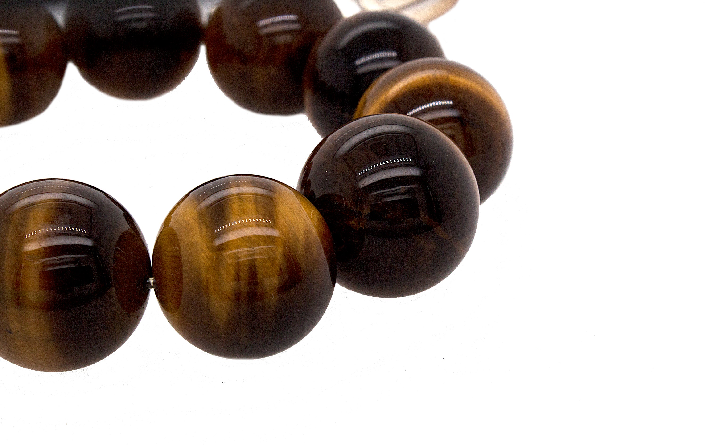 custom bracelet, bracelet, beaded bracelet, tiger eye bracelet, tiger eye beads, large tiger eye beads, custom monogram, silver monogram bracelet, initial bracelet, custom initial
