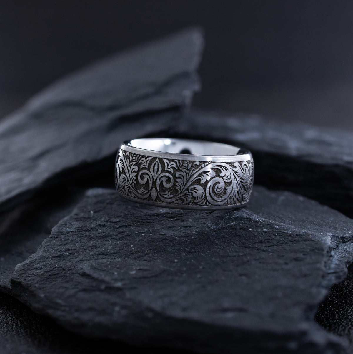 Engraved Tungsten