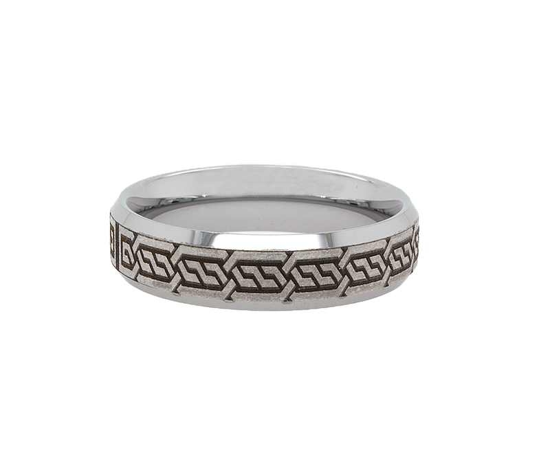 ring on white background, custom ring, 6mm ring, engraved ring, celtic designs, thin ring, unisex ring, wedding band, promise ring, anniversary ring