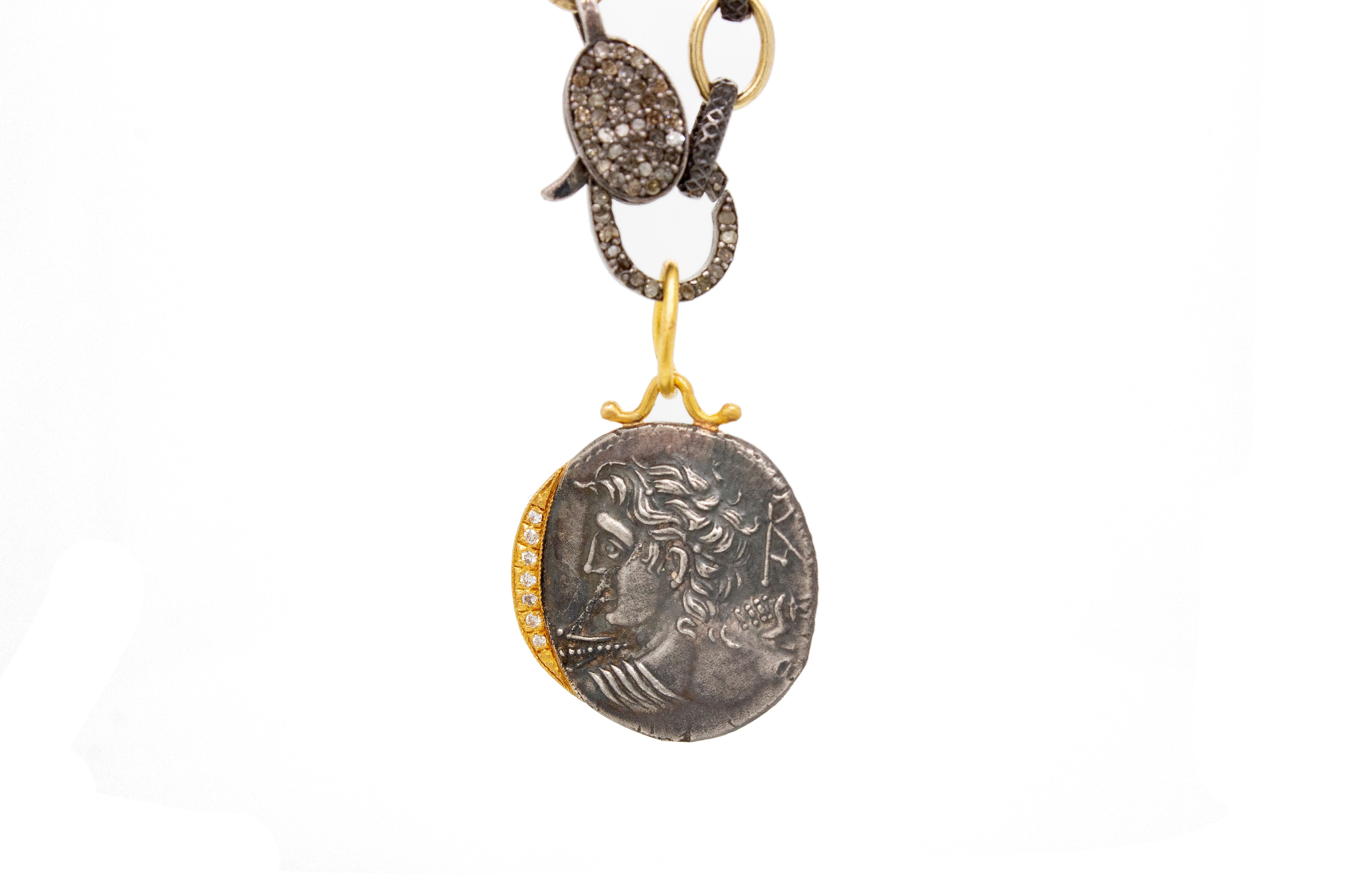 Etruscan God Vejovis and Two Lares