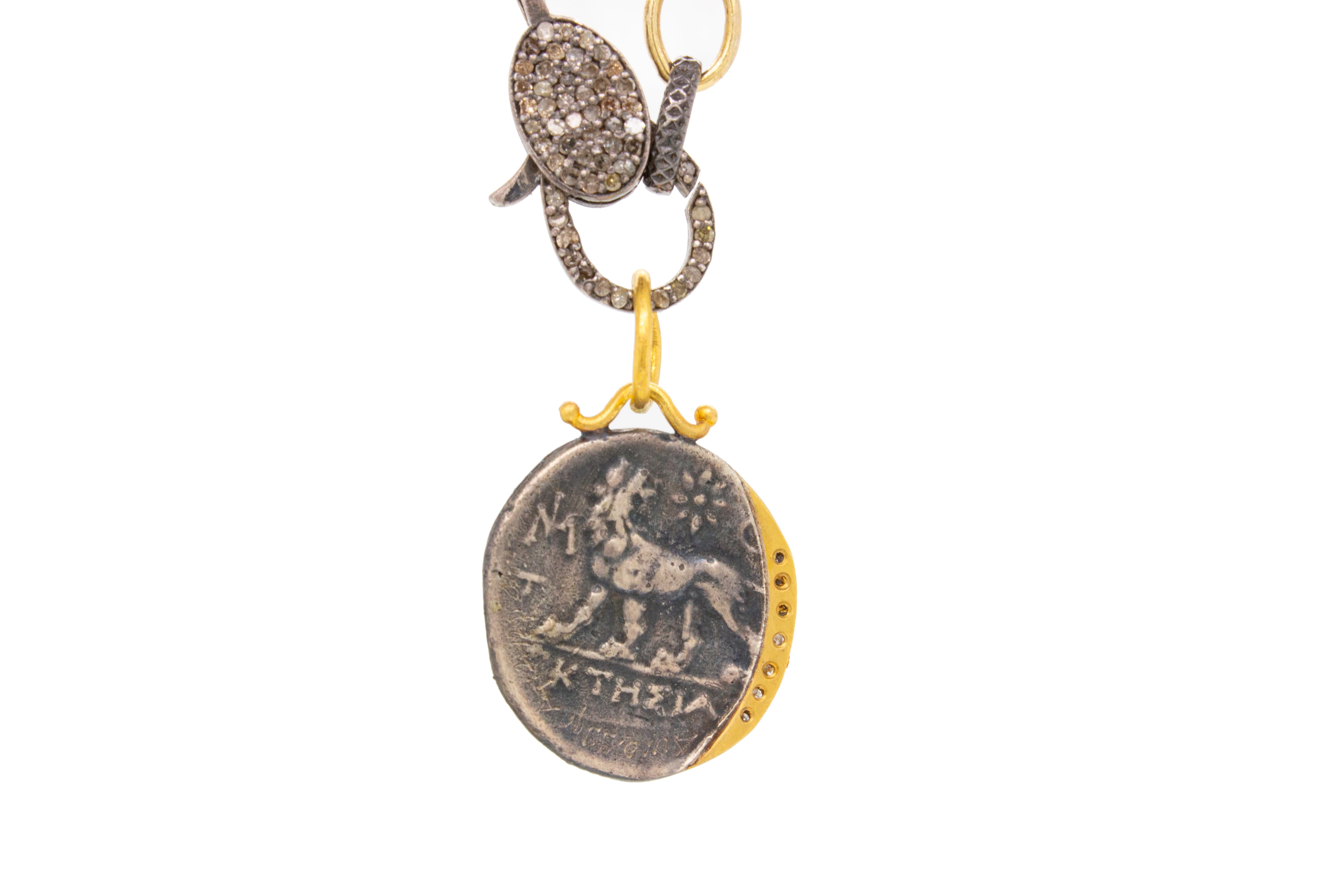 Roman Goddess of the Hunt Diana with Diamonds