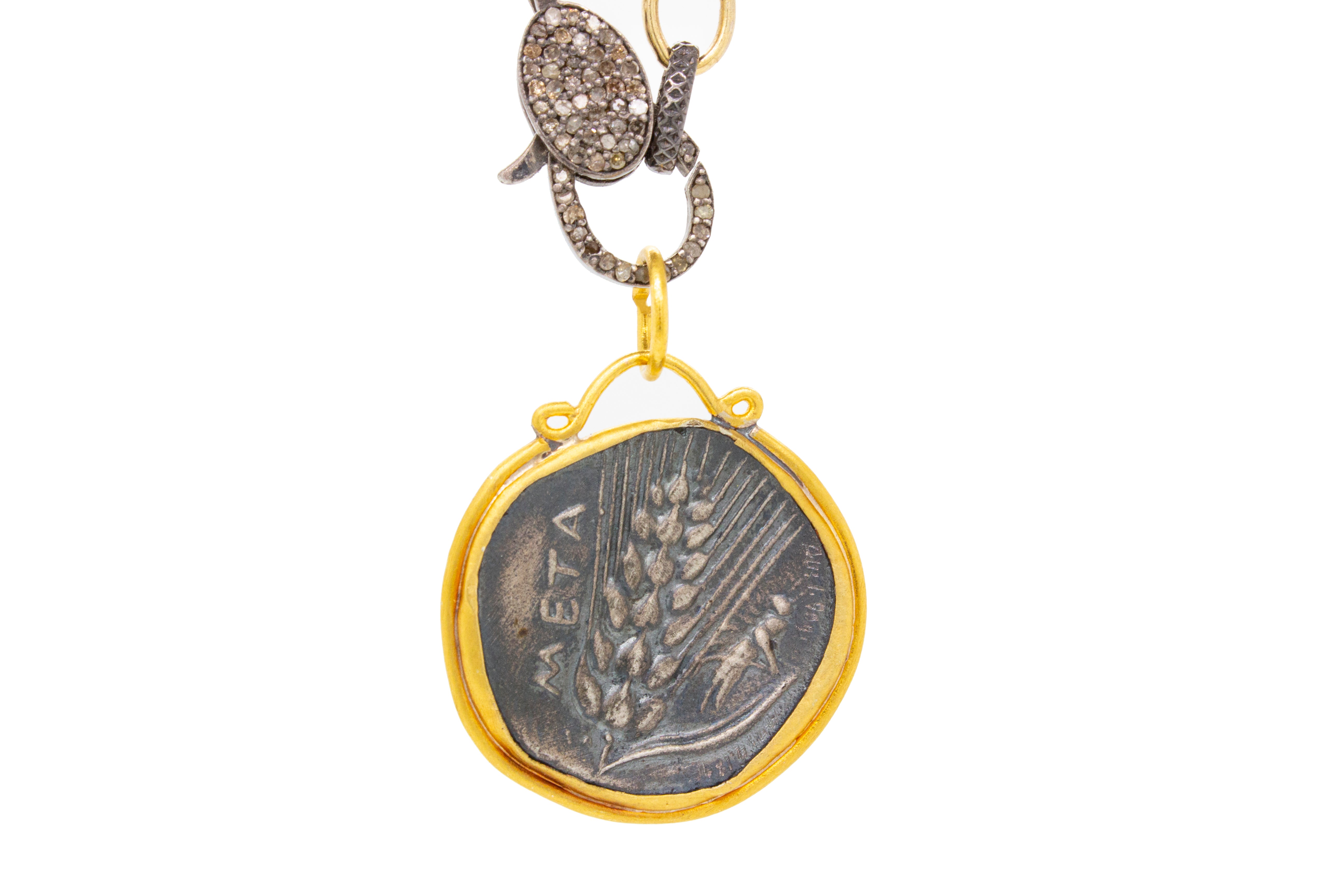 Greek Goddess Demeter of Agriculture with Gold Frame