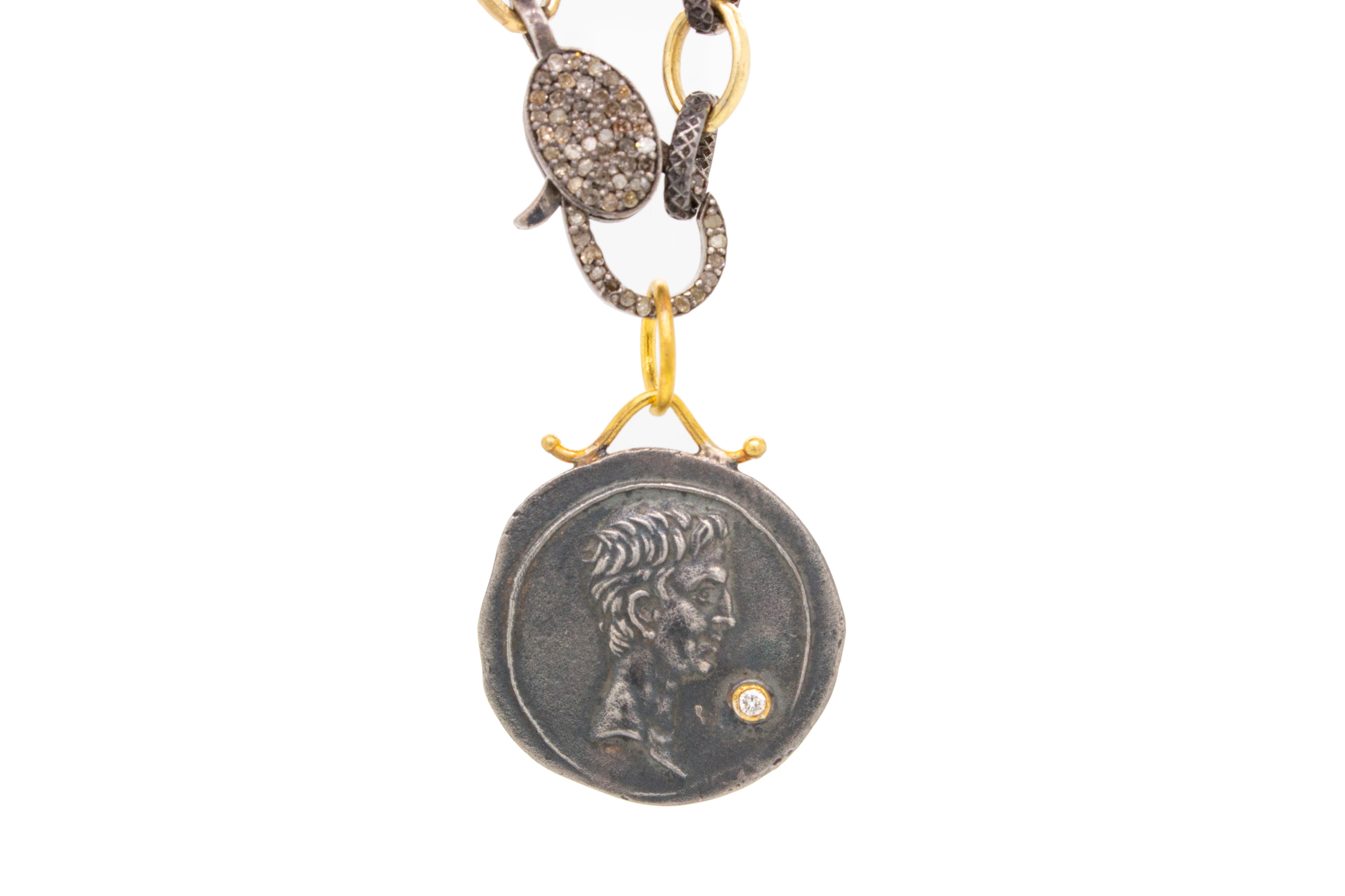 Roman Emperor Augustus with Diamond