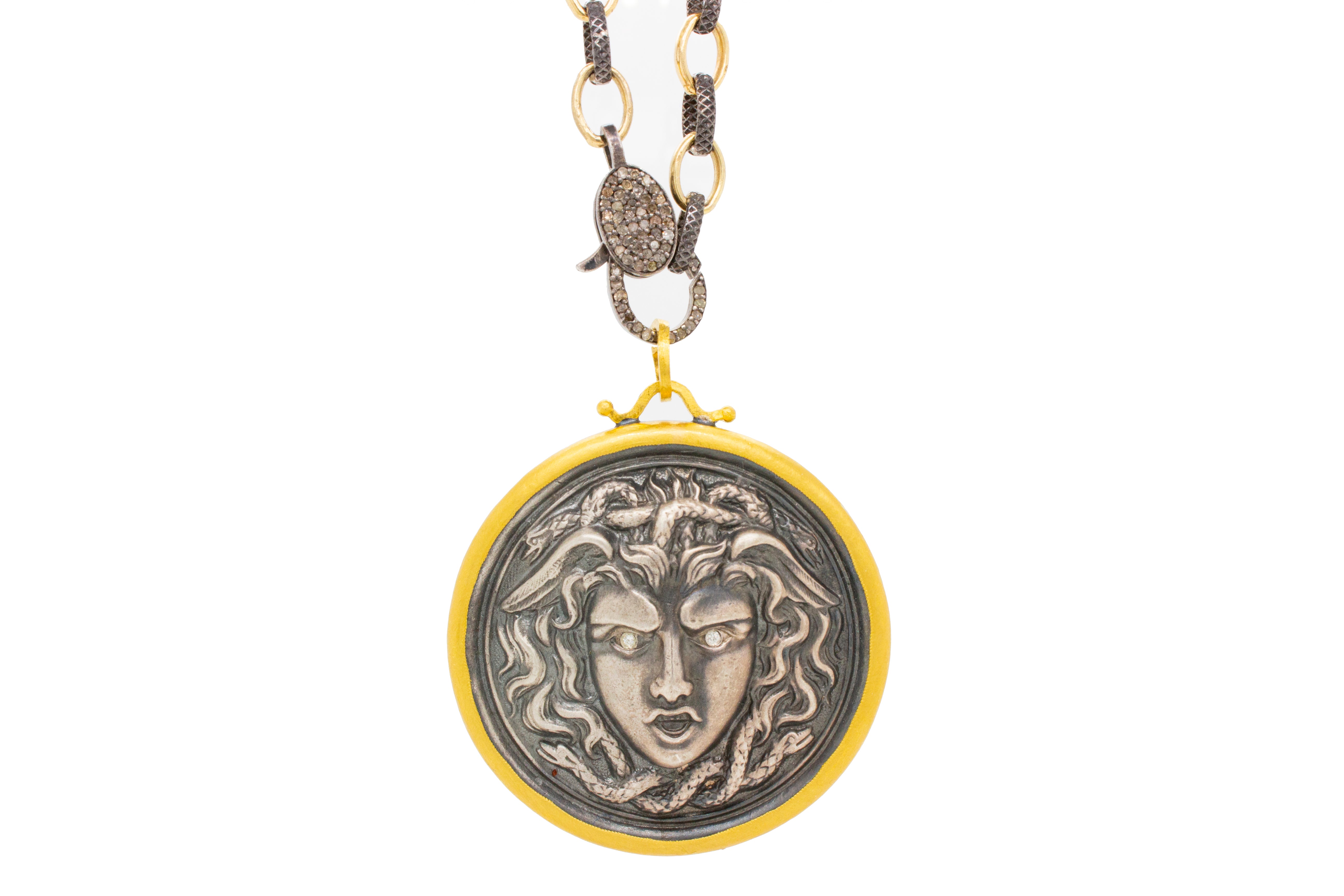 Medusa with Diamond Eyes