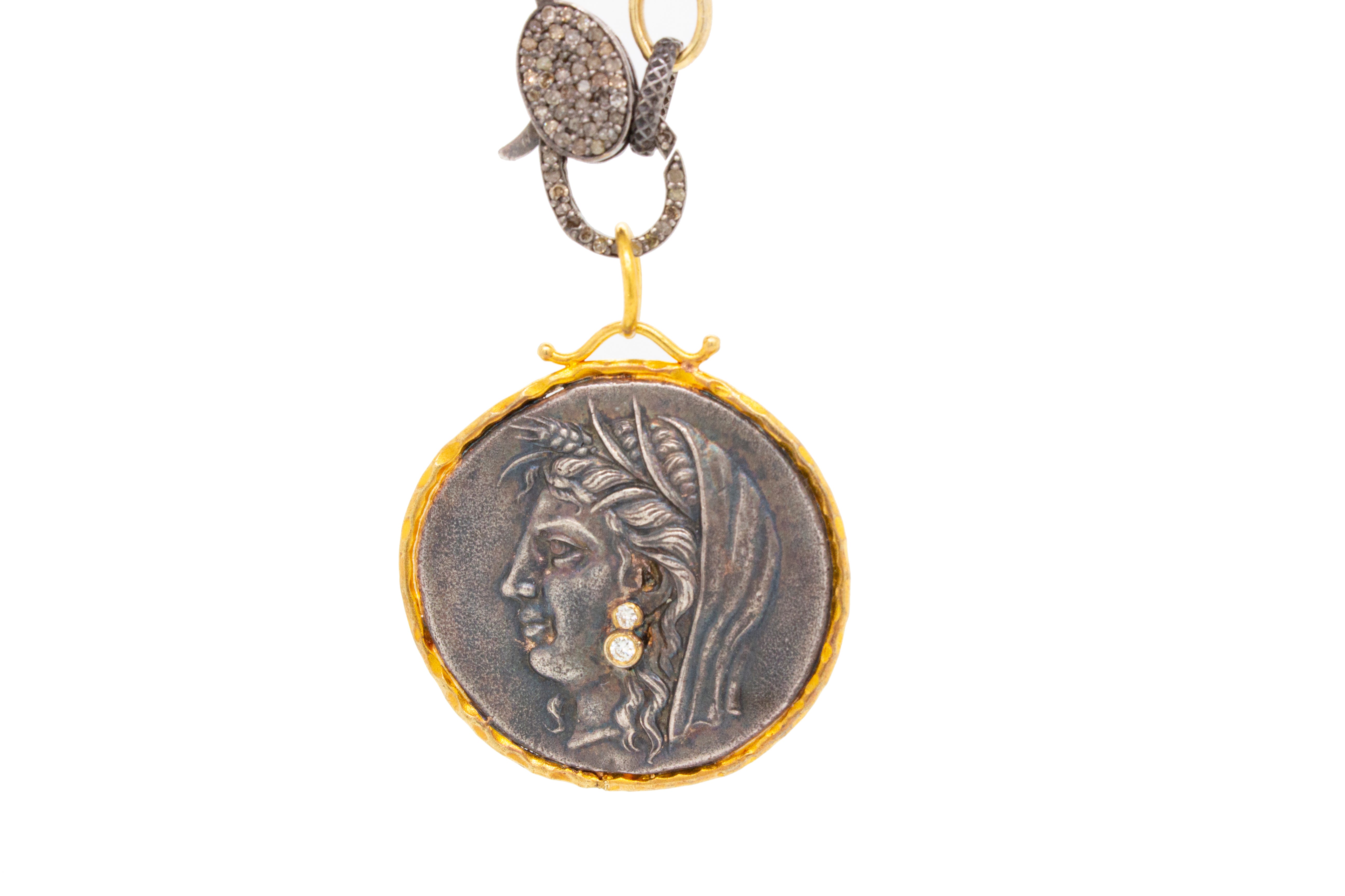 Goddess Demeter with Diamonds