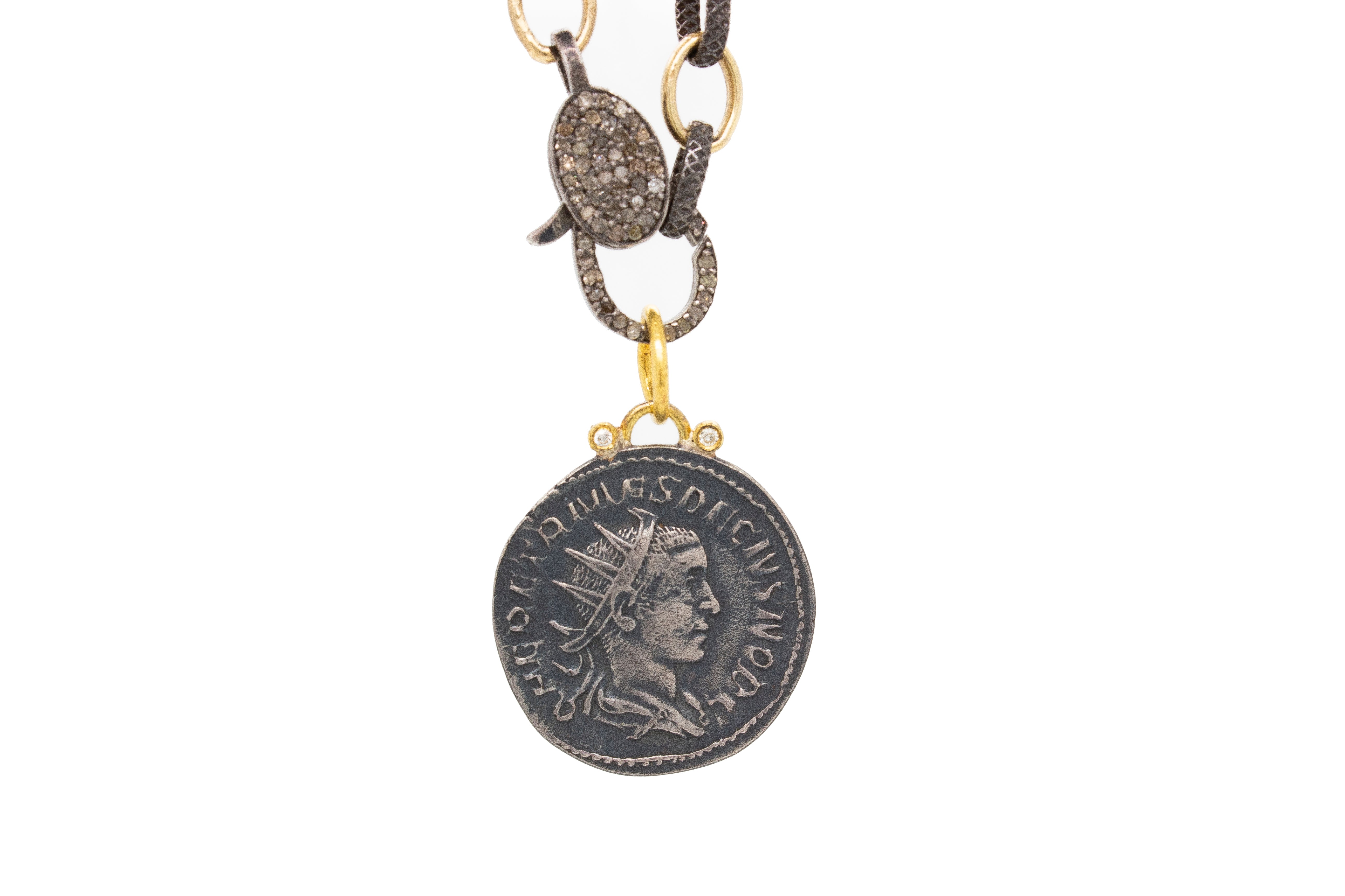 Roman Emperor Herennius with Diamonds