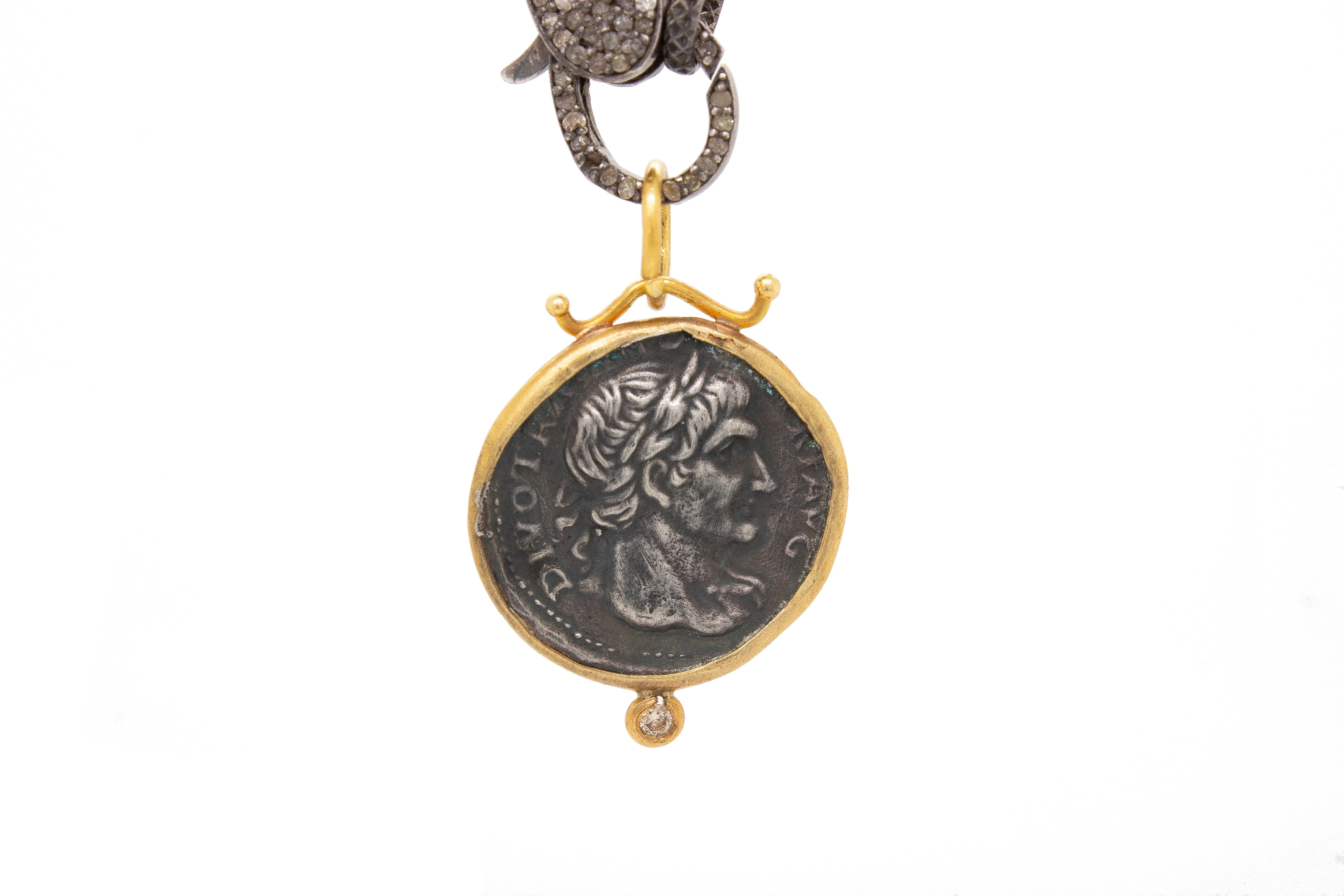 Roman Emperor Trajan with Diamond