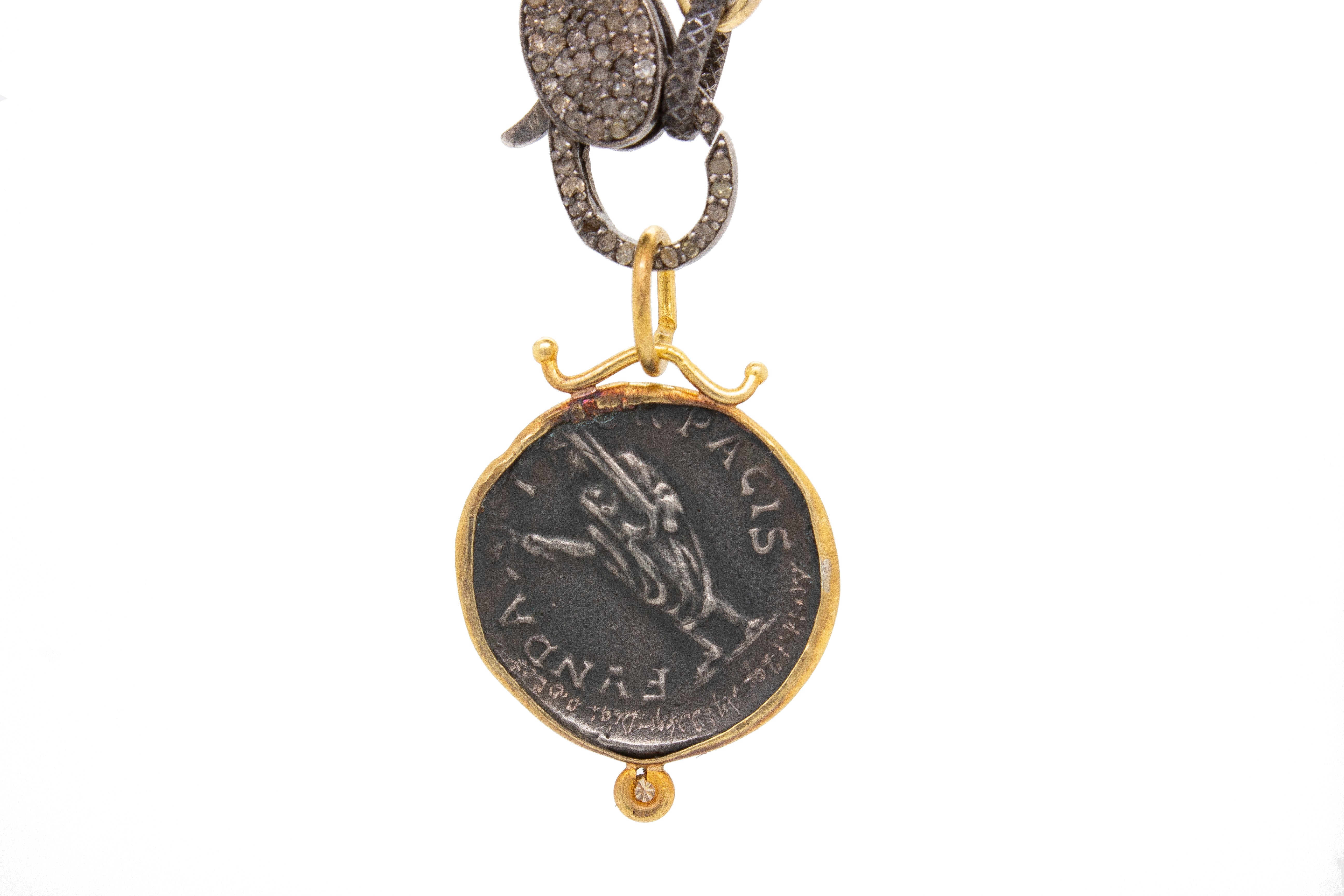 Roman Emperor Trajan with Diamond