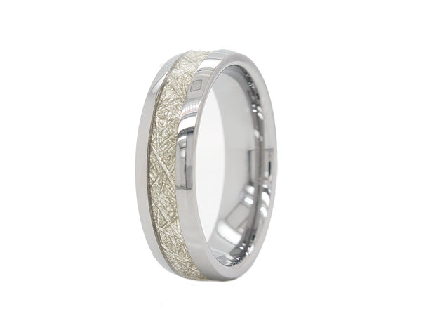 tungsten ring, meteorite ring, tungsten wedding band, mens wedding band, 8mm tungsten ring, wedding band  Edit alt text