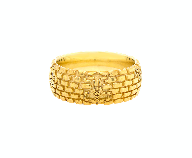 Buy quality 916 Gold High Class Pink Diamond Ring Gants in Ahmedabad